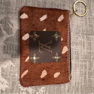 Louis Vuitton upcycled wallet/coin purse